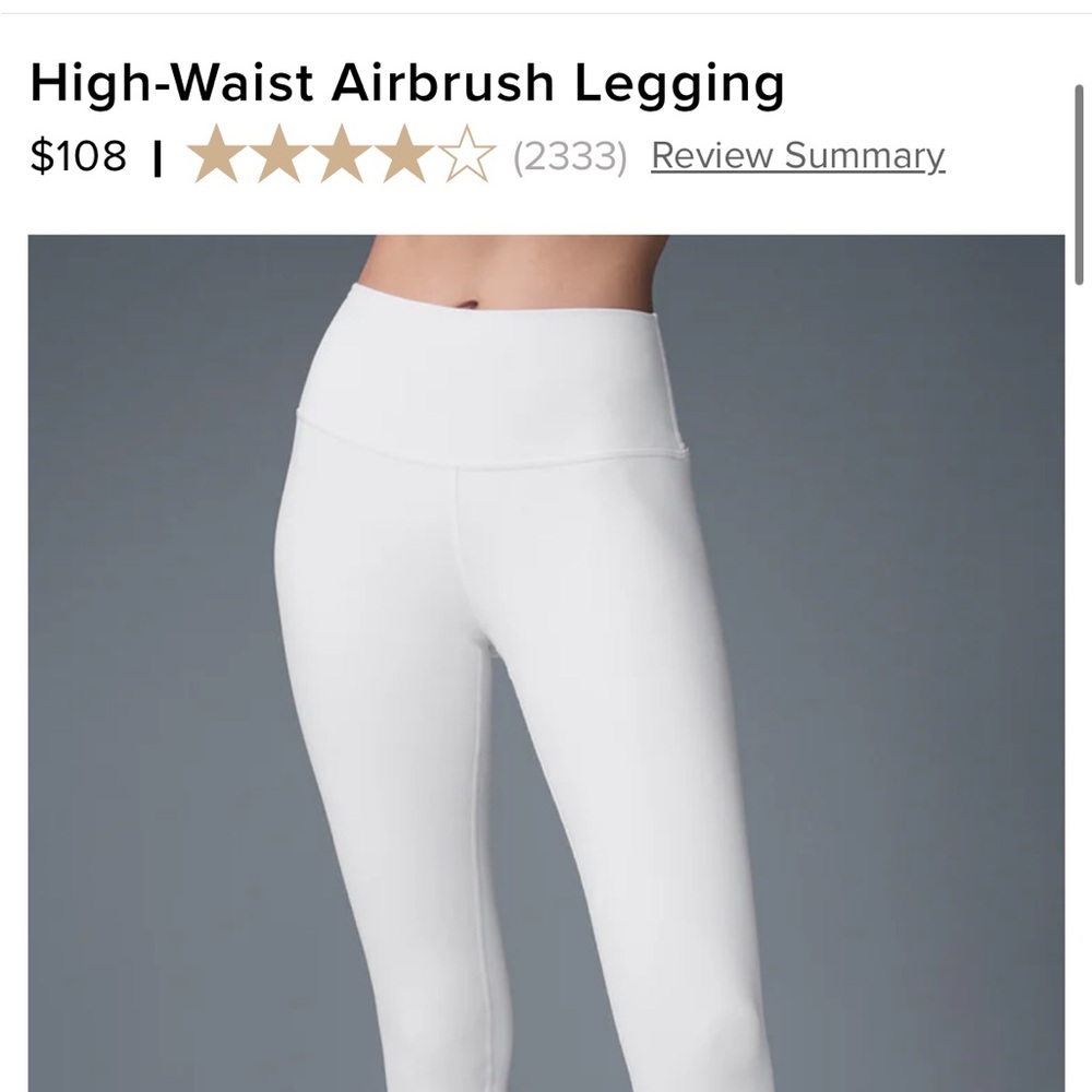 ALO YOGA High-Waist Airbrush Legging XS